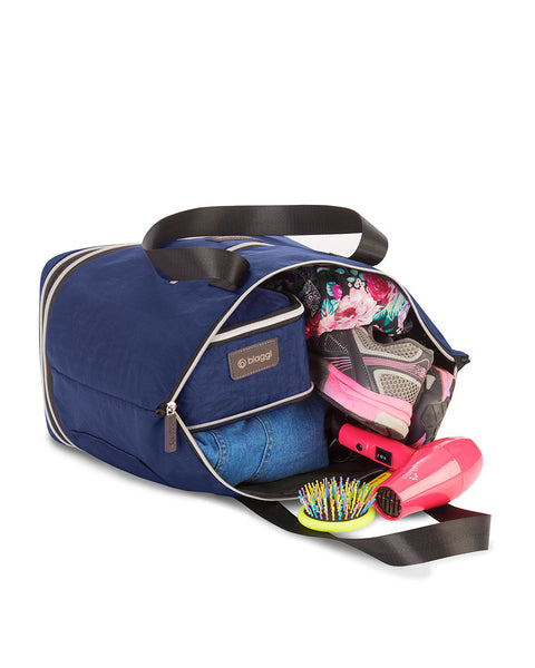 Navy Blue | Zipsak Boost! Handbag Expands to Travel Tote