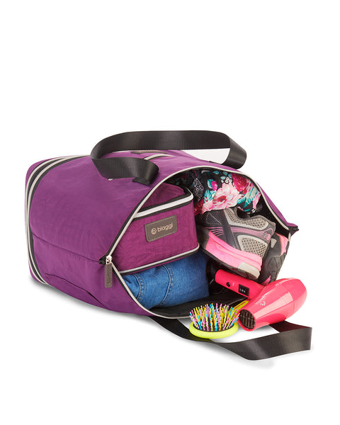 Purple | Zipsak Boost! Handbag Expands to Travel Tote
