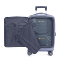 Navy Blue | Runway Hardside Hybrid Carry On