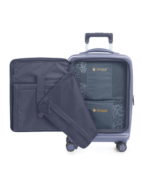Navy Blue | Runway Hardside Hybrid Carry On
