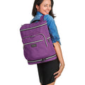 Purple | Zipsak Backpack on the Go