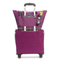 Purple | Zipsak Boost! Handbag Expands to Travel Tote
