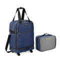 Navy Blue | Zipsak 22" Foldable Spinner Carry On