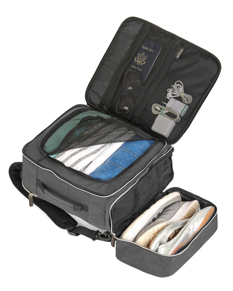 Grey | Carry Cube Backpack