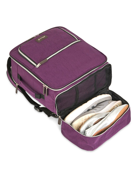 Purple | Carry Cube Backpack