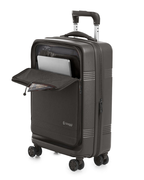 Black | Runway Hardside Hybrid Carry On