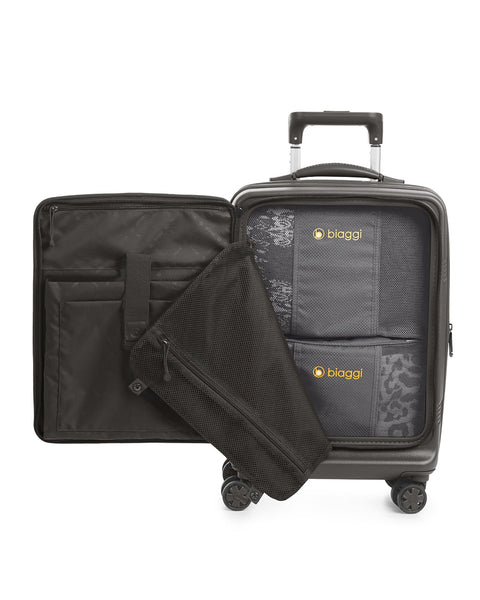 Black | Runway Hardside Hybrid Carry On