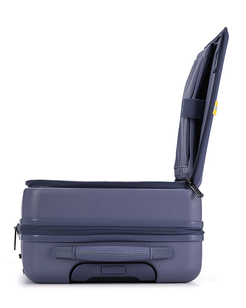 Navy Blue | Runway Hardside Hybrid Carry On