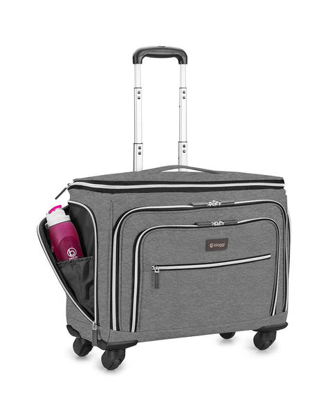 Grey | Lift Off! Expandable Carry-On to Check-In