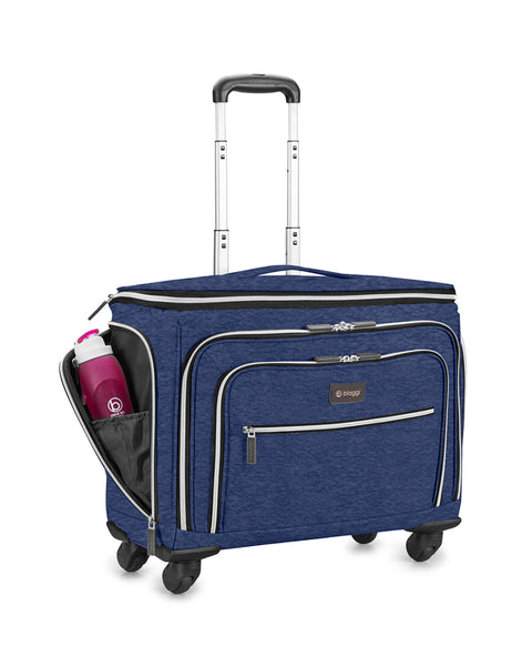 Navy Blue | Lift Off! Expandable Carry-On to Check-In