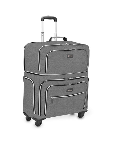 Grey | Lift Off! Expandable Carry-On to Check-In