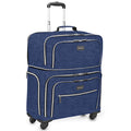 Navy Blue | Lift Off! Expandable Carry-On to Check-In