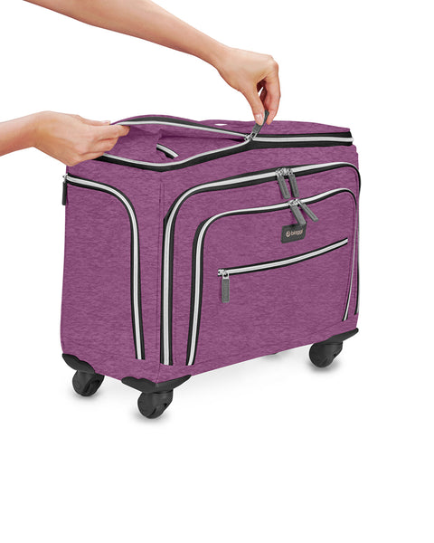 Purple | Lift Off! Expandable Carry-On to Check-In