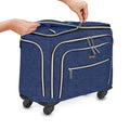 Navy Blue | Lift Off! Expandable Carry-On to Check-In