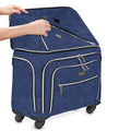 Navy Blue | Lift Off! Expandable Carry-On to Check-In