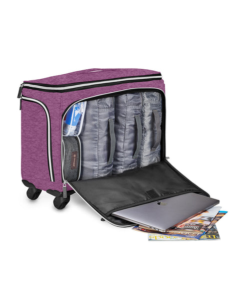 Purple | Lift Off! Expandable Carry-On to Check-In