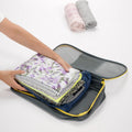 Grey | Max Zipcubes 3 Pack+Laundry/Shoe Bag