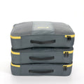 Grey | Max Zipcubes 3 Pack+Laundry/Shoe Bag