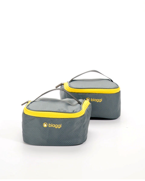 Grey | Zipcubes-Mini Cube Duo