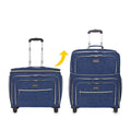 Navy Blue | Lift Off! Expandable Carry-On to Check-In