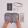 Black | On-The-Go Hobo + Zipsafe Travel Organizer