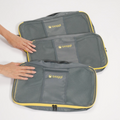 Grey | Zipcubes 3 Pack-Carry-On Size