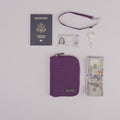Navy Blue | On-The-Go Hobo + Zipsafe Travel Organizer